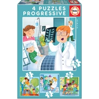 Educa 4 Progressive Puzzles: I Want To Be
