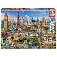 Educa 2000pc Europe Landmarks Jigsaw Puzzle