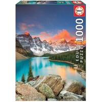 Educa 1000pc Moraine Lake Banff National Park Jigsaw Puzzle