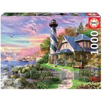 Educa 1000pc Lighthouse At Rock Bay Jigsaw Puzzle