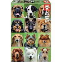 Educa 500pc Dogs Collage Jigsaw Puzzle