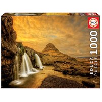 Educa 1000pc Kirkjufellsfoss Waterfall Iceland Jigsaw Puzzle