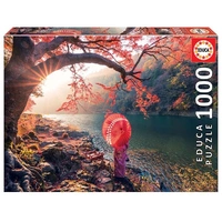 Educa 1000pc Sunrise In Katsura River Japan Jigsaw Puzzle