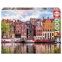 Educa 1000pc Dancing Houses Amsterdam Jigsaw Puzzle