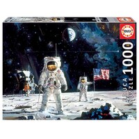 Educa 1000pc First Men On The Moon Jigsaw Puzzle