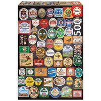 Educa 1500pc Beer Labels Collage Jigsaw Puzzle