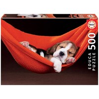 Educa 500pc Sleeping In A Hammock Jigsaw Puzzle