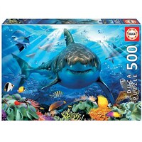 Educa 500pc Great White Shark Jigsaw Puzzle
