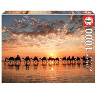 Educa 1000pc Golden Sunset Cable Beach Jigsaw Puzzle