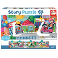 Educa Story Puzzle: City Vehicles 26pcs Jigsaw Puzzle