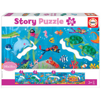 Educa Story Puzzle: Underwater World 26pcs Jigsaw Puzzle