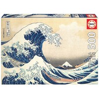 Educa 500pc Great Wave of Kanagawa Jigsaw Puzzle