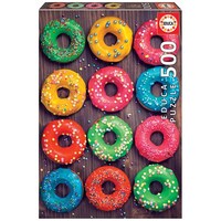 Educa 500pc Coloured Doughnuts Jigsaw Puzzle