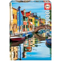 Educa 1000pc Burano Jigsaw Puzzle