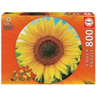 Educa 800pc Sunflower Round Jigsaw Puzzle
