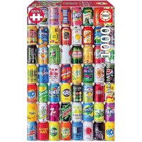 Educa 1000pc Miniature Cans Ii Jigsaw Puzzle