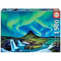 Educa 1500pc Northern Lights Iceland Jigsaw Puzzle
