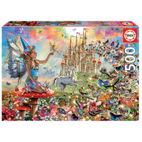 Educa 500pc Fairies & Butterflies Jigsaw Puzzle