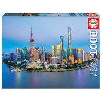Educa 1000pc Shanghai Skyline Jigsaw Puzzle