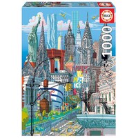 Educa 1000pc New York, Carlo Stanga Jigsaw Puzzle