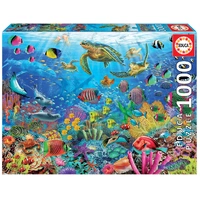Educa 1000pc Tropical Fantasy Turtles Jigsaw Puzzle