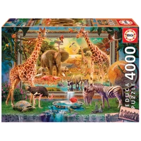 Educa Savana Coming To Life 4000pcs Jigsaw Puzzle