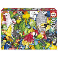 Educa 500pc Parrots Jigsaw Puzzle