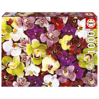 Educa 1000pc Orchid Collage Jigsaw Puzzle