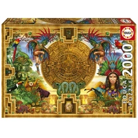 Educa 2000pc Aztec Mayan Montage Jigsaw Puzzle