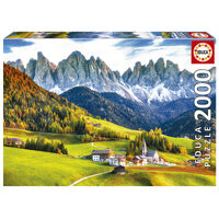 Educa 2000pc Autumn In The Dolomites Jigsaw Puzzle