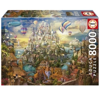 Educa 8000pc Dream Town Jigsaw Puzzle