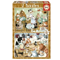 Educa Forest Tales 2x48pcs Jigsaw Puzzle