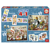 Educa Superpack 4 In 1 Forest Tales