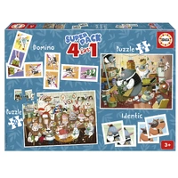 Educa Superpack 4 In 1 Forest Tales
