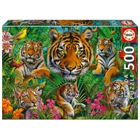 Educa Tiger Jungle 500pcs Jigsaw Puzzle