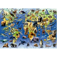 Educa Endangered Species 500pcs Jigsaw Puzzle