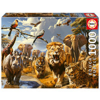 Educa Wild Animals 1000pcs Jigsaw Puzzle