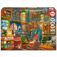 Educa 1000pc Wonderful Bookshop Jigsaw Puzzle