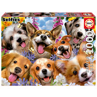 Educa Puppies Selfie 1000pcs Jigsaw Puzzle