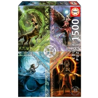 Educa Anne Stokes Elemental Magic 1500pcs Jigsaw Puzzle