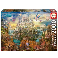 Educa 2000pc Dream Town Jigsaw Puzzle