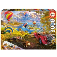 Educa Hot Air Balloon Valley 3000pcs Jigsaw Puzzle