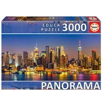 Educa 3000pc Pano Skyline New York Jigsaw Puzzle
