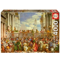 Educa 4000pc The Wedding At Cana Jigsaw Puzzle