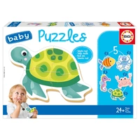 Educa Baby Puzzles Aquatic Animals