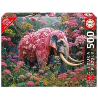 Educa 500pc XL Floral Elephant Jigsaw Puzzle