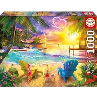 Educa 1000pc Love Beach Jigsaw Puzzle