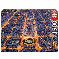 Educa 1500pc Barcelona From The Air Jigsaw Puzzle