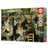 Educa 3000pc Dance At Le Moulin De La Galette Jigsaw Puzzle