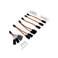 E-Flite Hands-Free Mounts with Servo Extensions, Habu XS 80